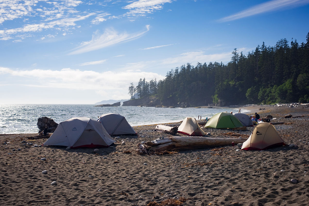 West Coast Trail (tents)
